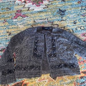ZARA Basics Embellished Jacket